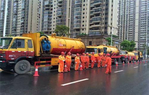 呼兰市政管道清淤