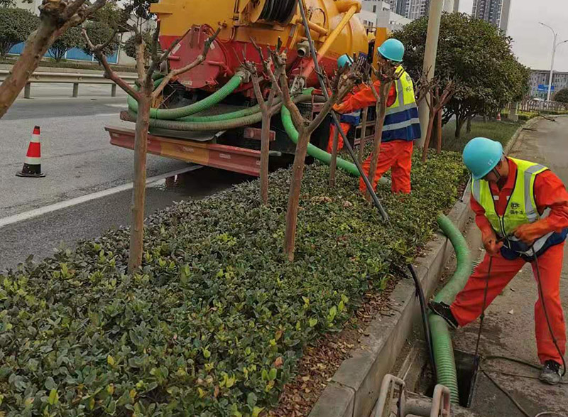呼兰市政管道清淤